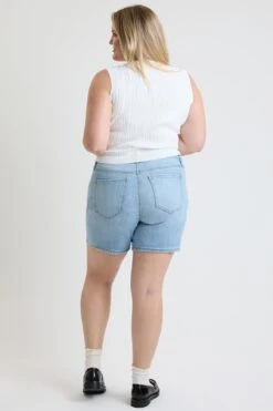 Women's Plus High Rise Essential Short 18 Women's Plus High Rise Essential Short -Wana Fashion Shop XS315099 16C 5