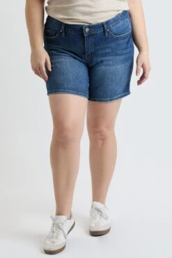 Women's Plus High Rise Essential Short 20 Women's Plus High Rise Essential Short -Wana Fashion Shop XS315099 16N 1