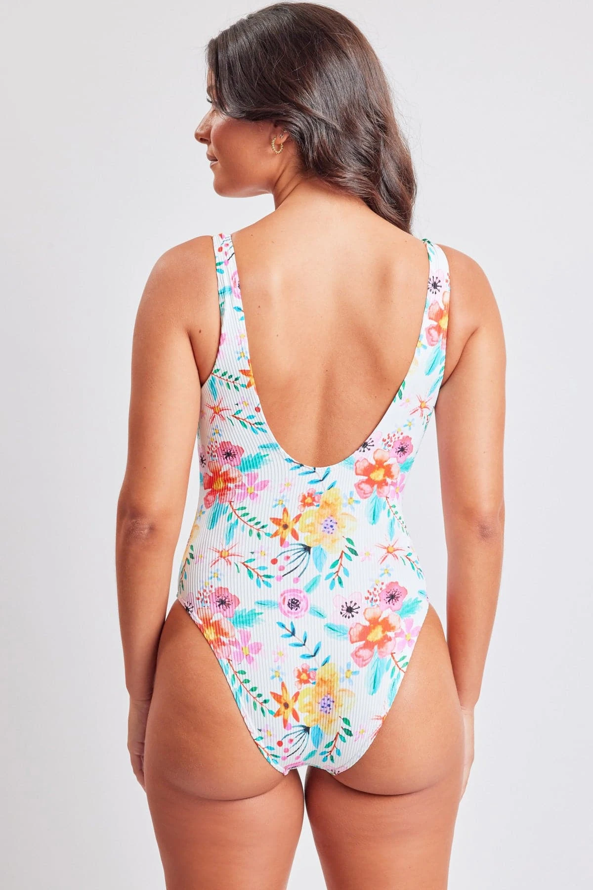 Rays N’ Waves Zip Up One Piece Swimsuit 8 Rays N’ Waves Zip Up One Piece Swimsuit - Image 6