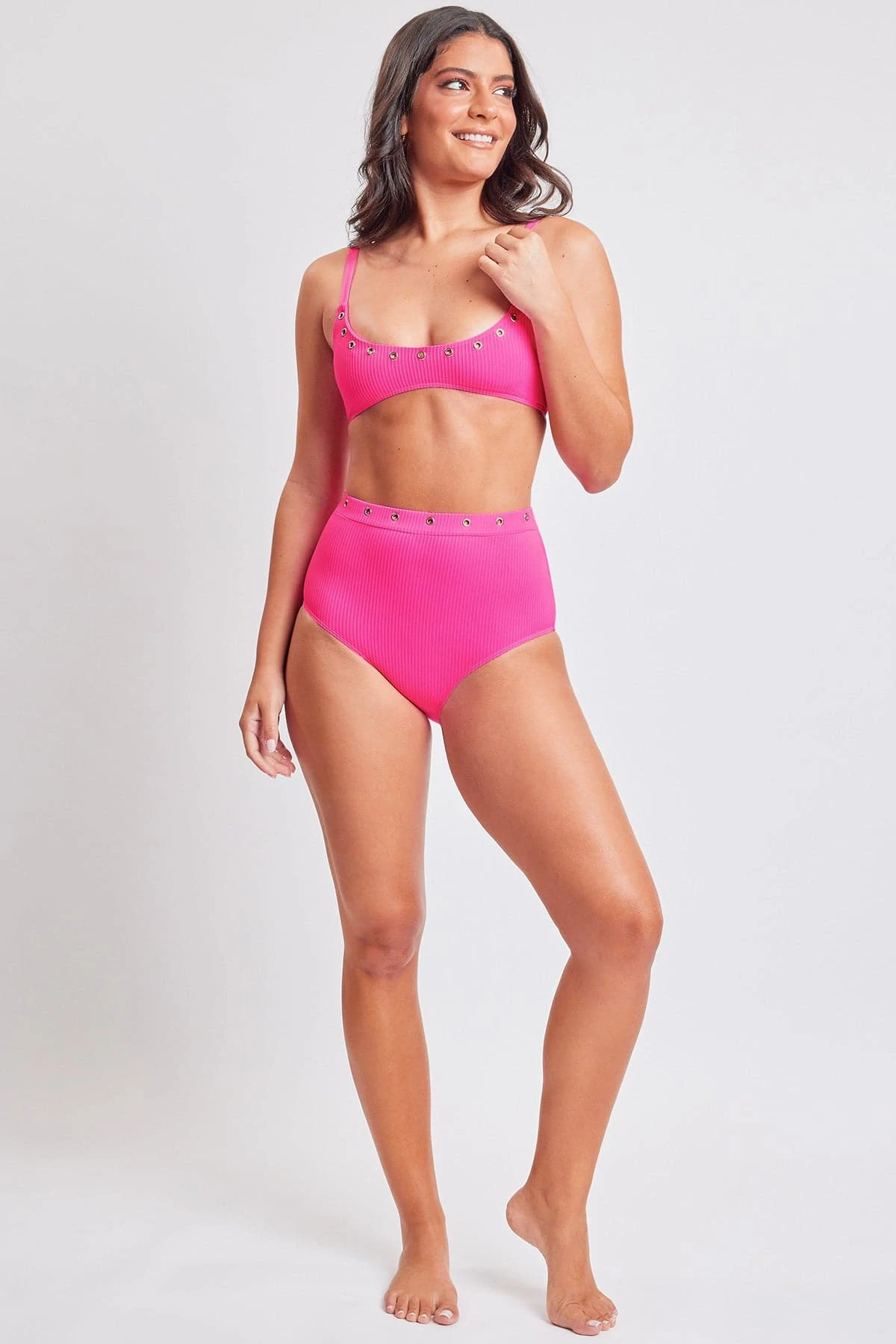 Life’s A Beach Grommet Trim Bralette Bikini 9 Life’s A Beach Grommet Trim Bralette Bikini - Image 7